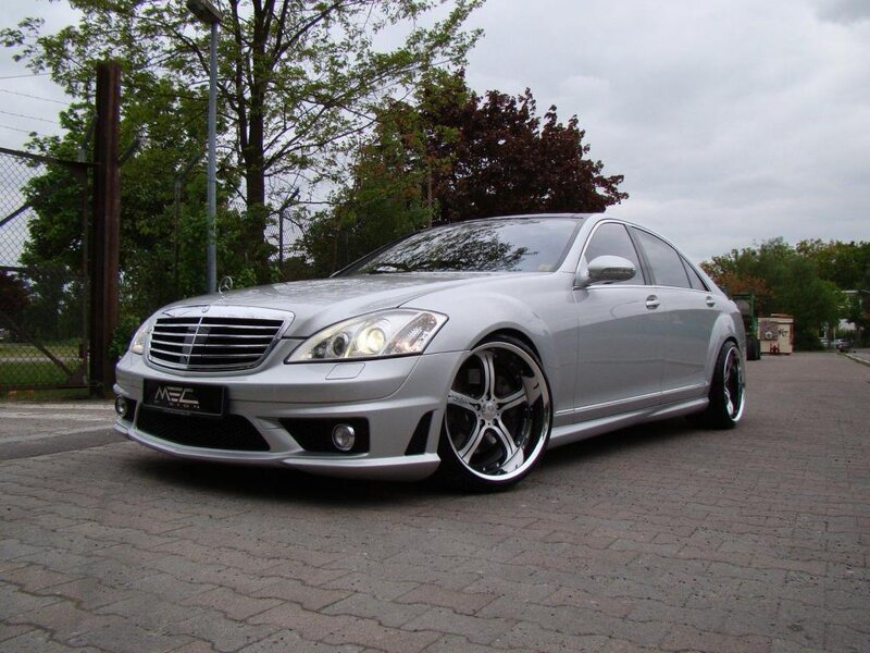 silver mercedes-benz s-class sedan