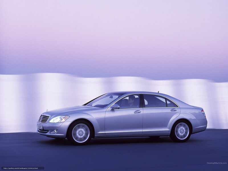 Silver Mercedes-benz S-class — Serene