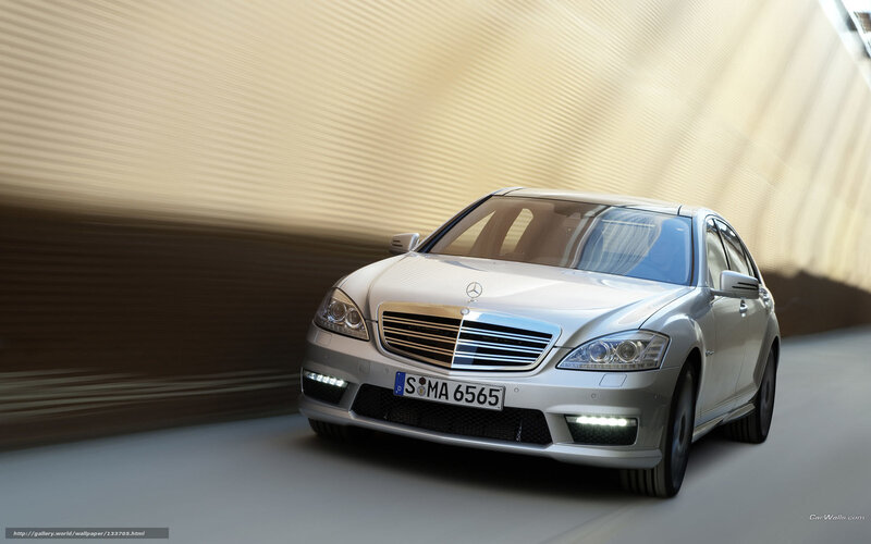 silver mercedes-benz s-class