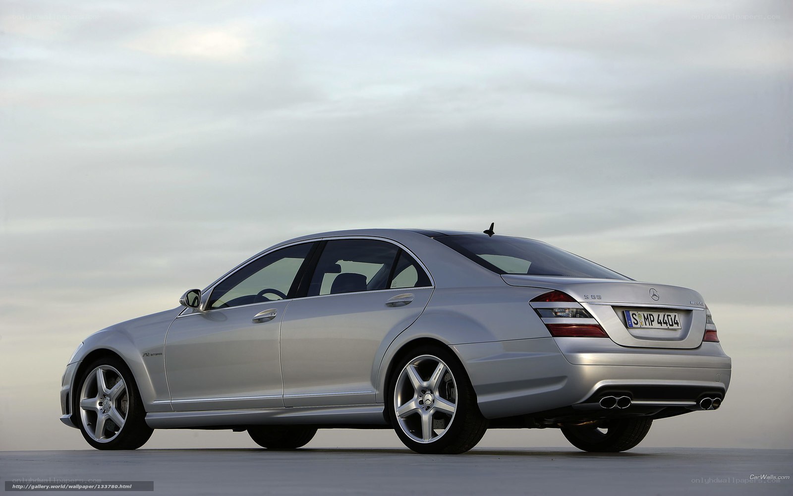 silver mercedes-benz s600