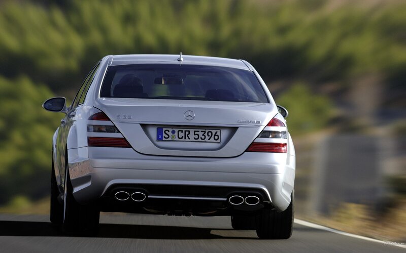 silver mercedes-benz s63 amg