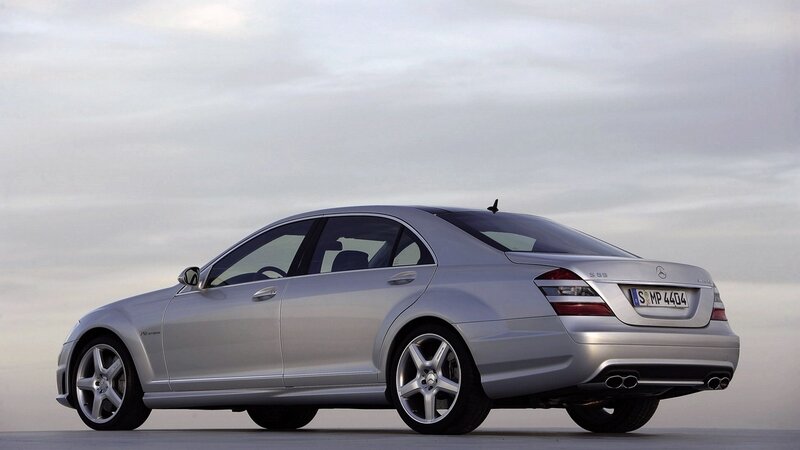 silver mercedes-benz s63 amg
