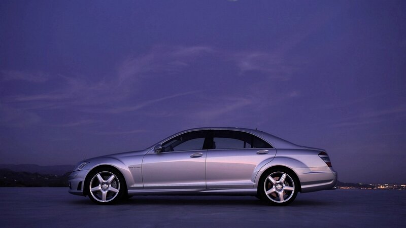 silver mercedes-benz s63 amg