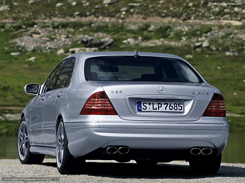 Silver Mercedes-benz S63 Amg — Serene