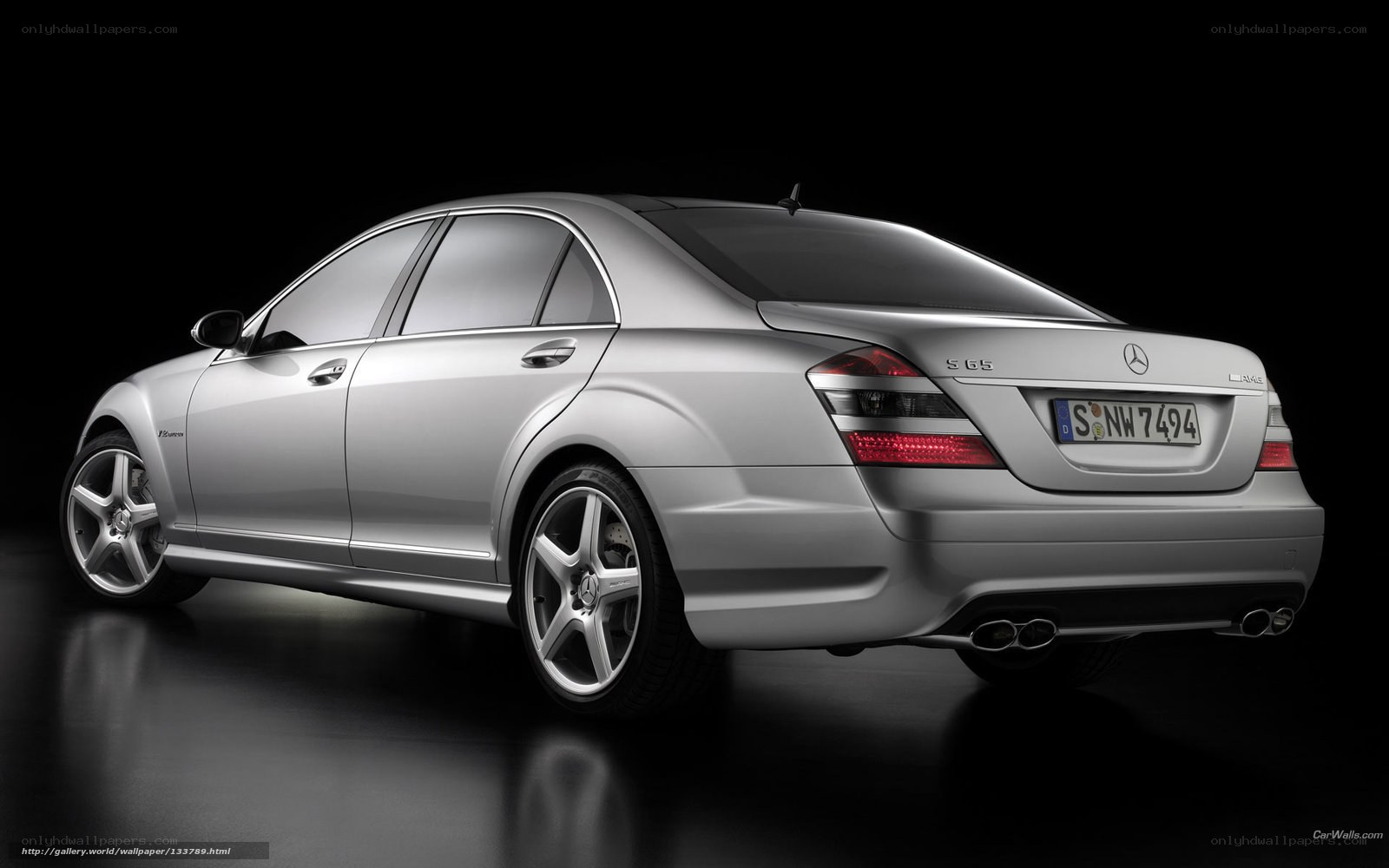 silver mercedes-benz s65 amg