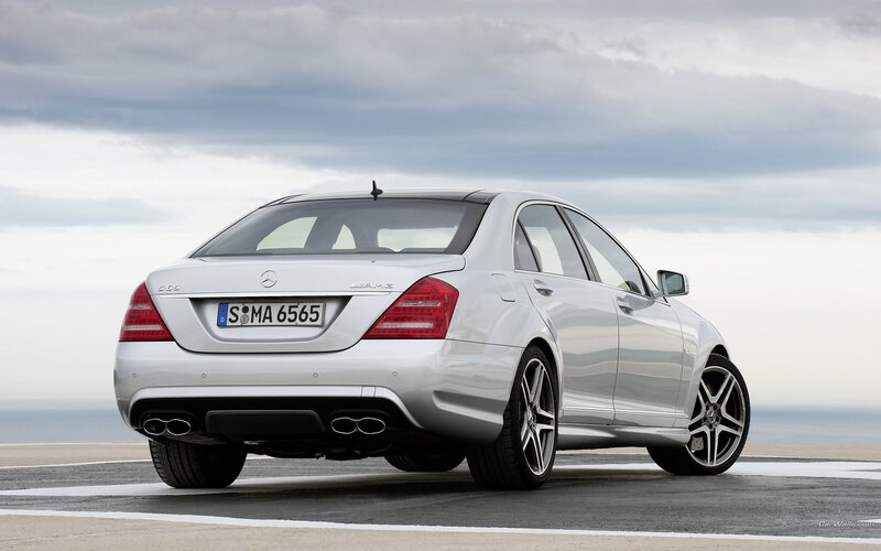 silver mercedes-benz s65 amg