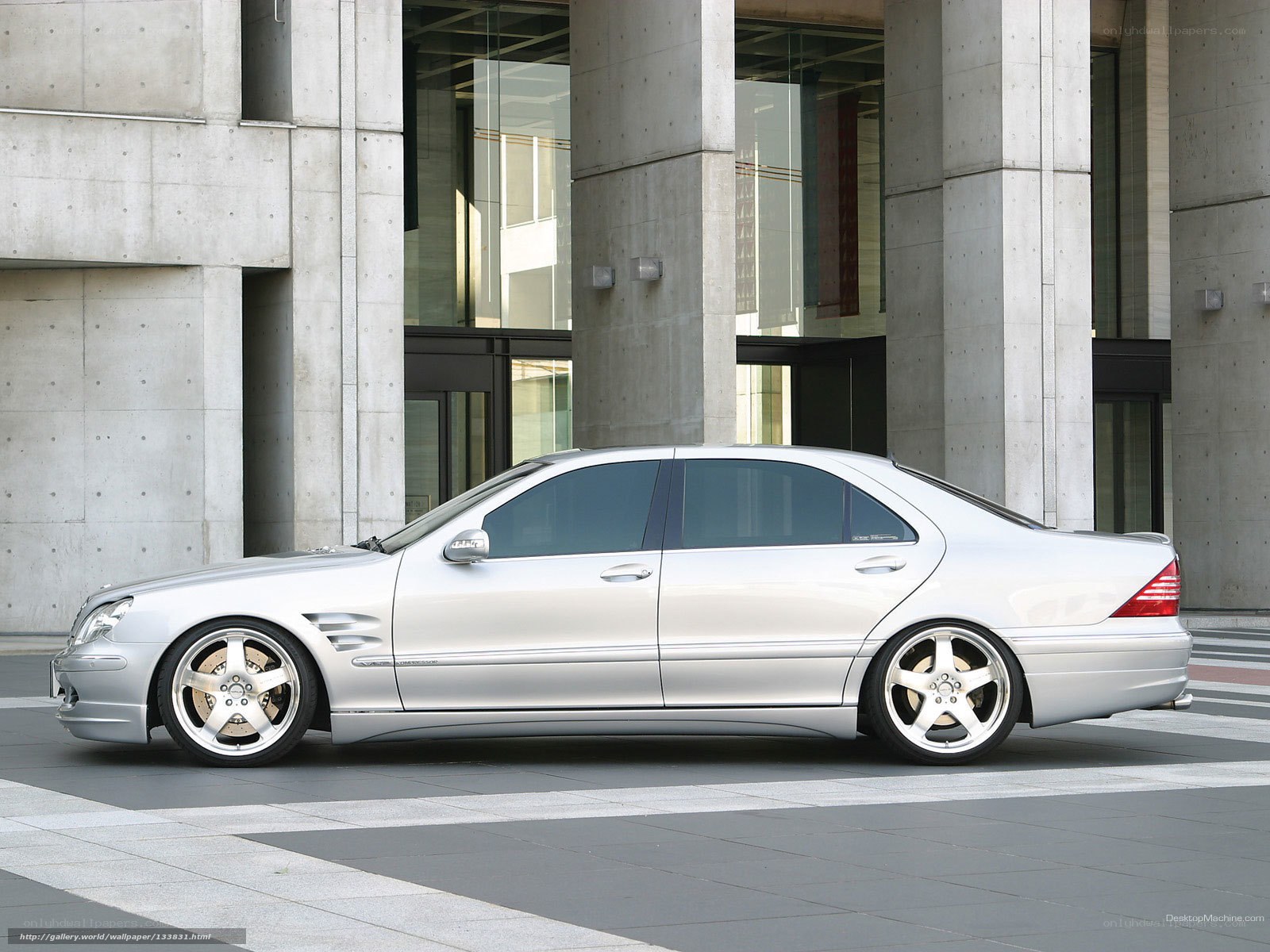 silver mercedes-benz sedan