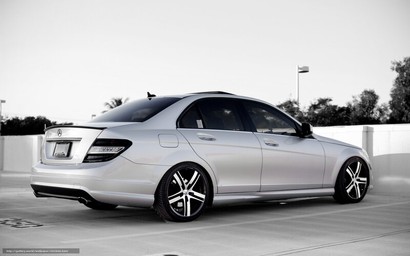 Silver Mercedes-benz Sedan — Calm, Afternoon, Photograph