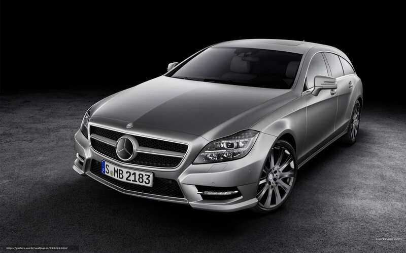 Silver Mercedes-benz Sedan — Dramatic, Photograph, Car, Grille, Headlights