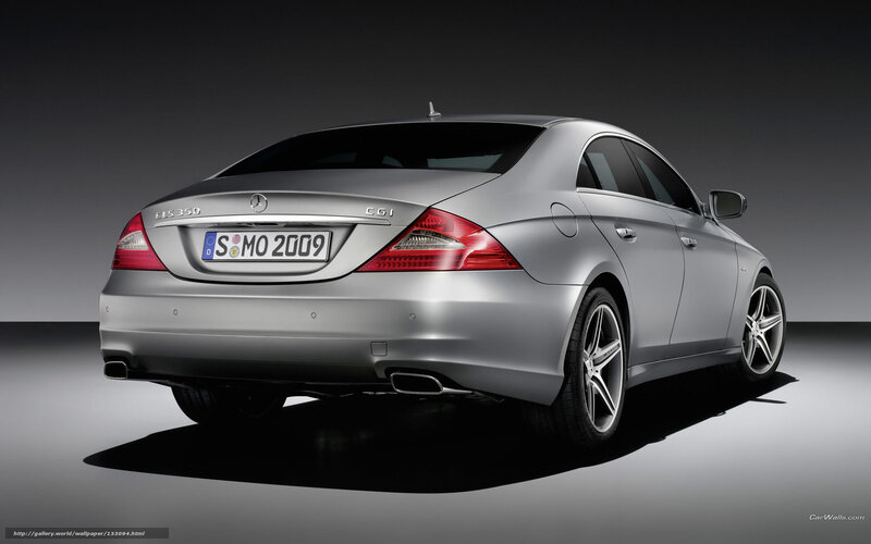 Silver Mercedes-benz Sedan — Dramatic