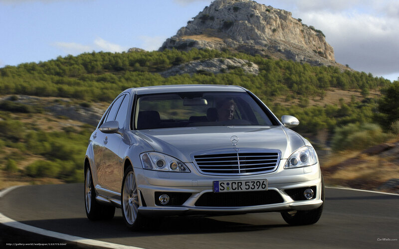 Silver Mercedes-benz Sedan — Dynamic, Afternoon