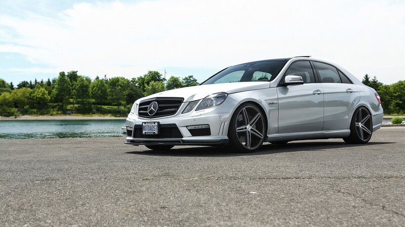 Silver Mercedes-benz Sedan — Serene, Afternoon, Photograph