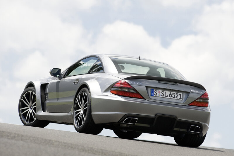 silver mercedes-benz sl65 amg