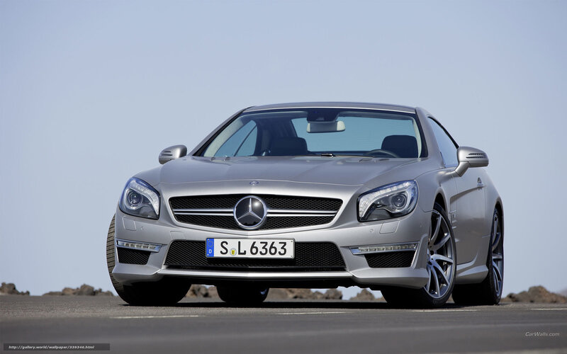 Silver Mercedes-benz Slc — Calm