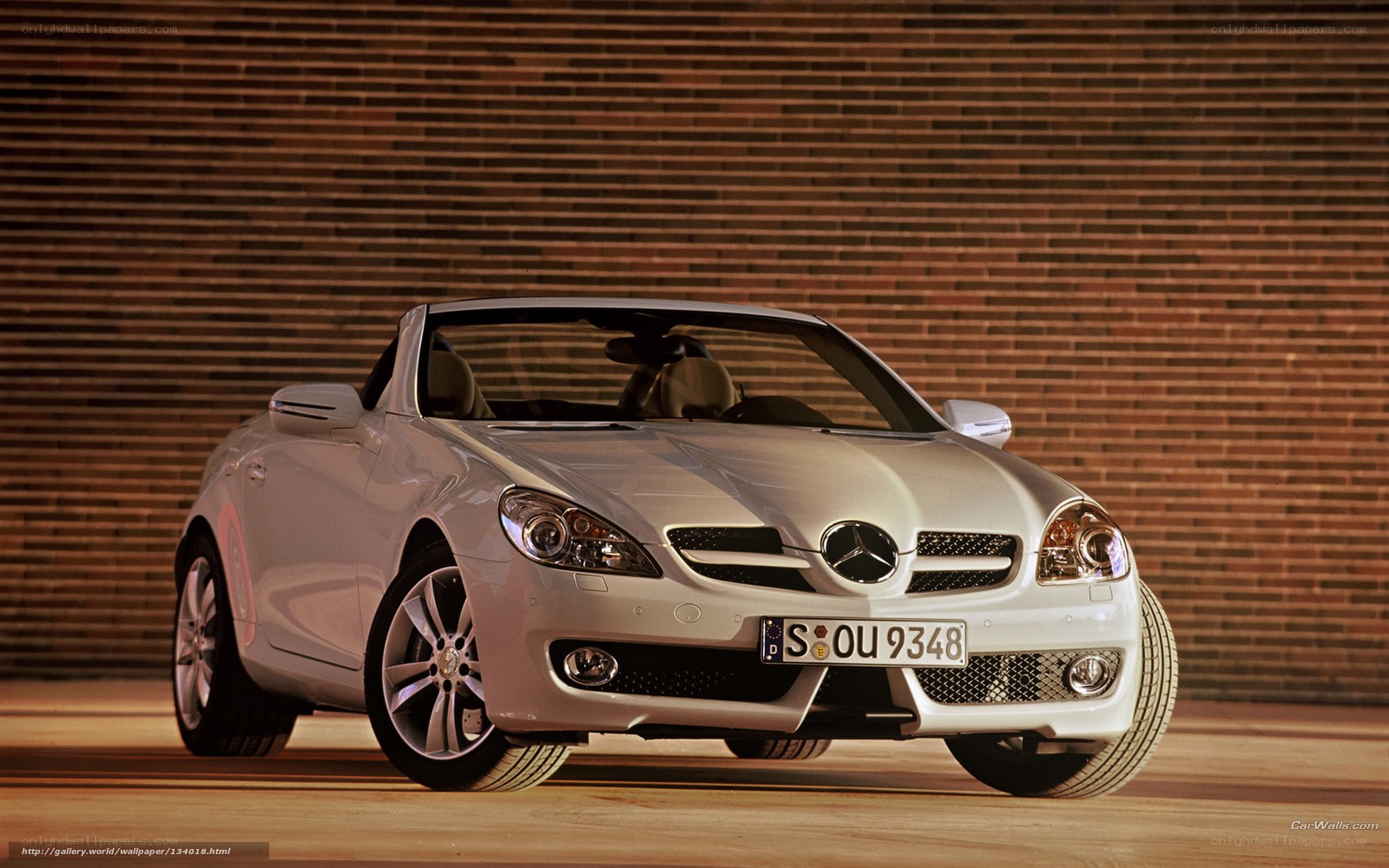 silver mercedes-benz slk
