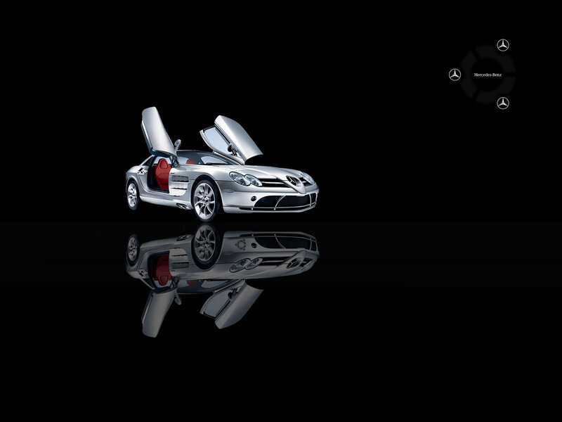 Silver Mercedes-benz Slr — Black, Dramatic, Photograph, Car
