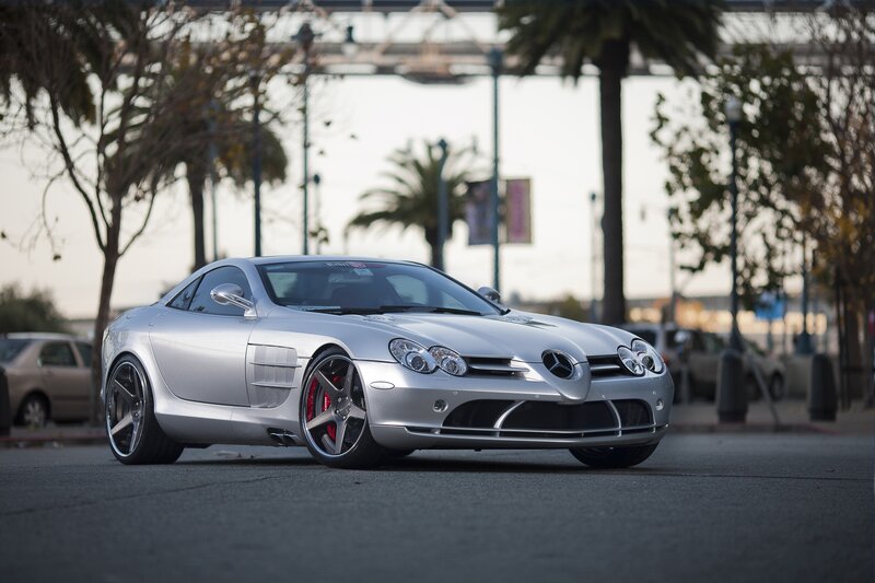 Silver Mercedes-benz Slr — Calm, Afternoon, Photograph, Car