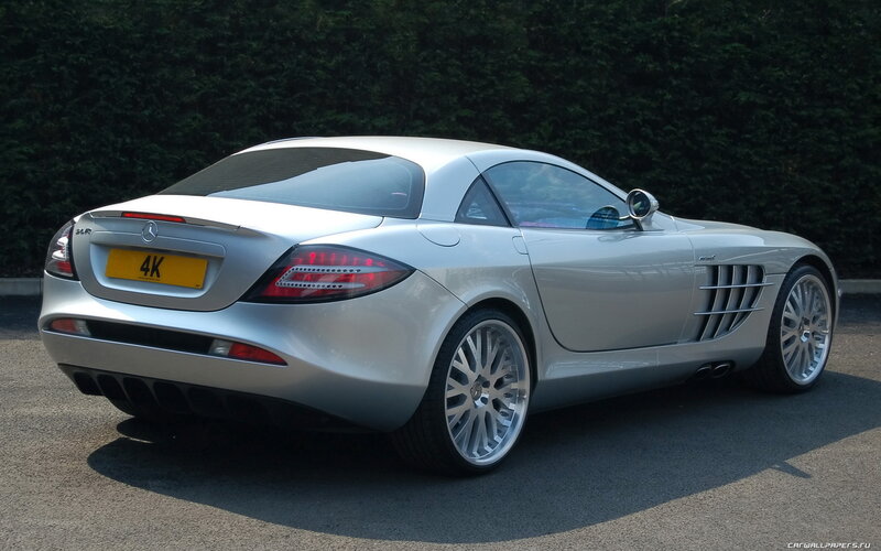 Silver Mercedes-benz Slr — Calm, Afternoon