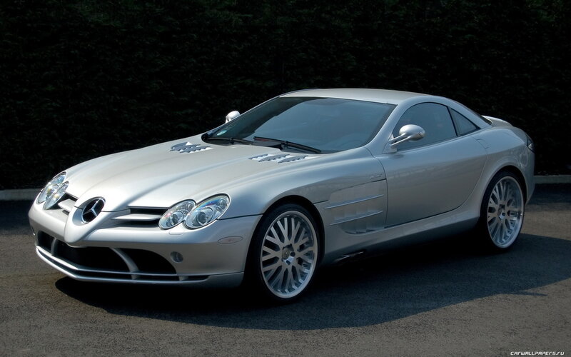 Silver Mercedes-benz Slr — Calm
