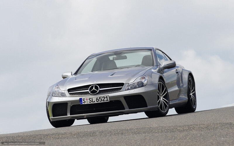 Silver Mercedes-benz Slr — Dynamic