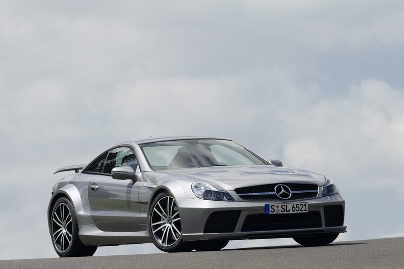 silver mercedes-benz sls amg