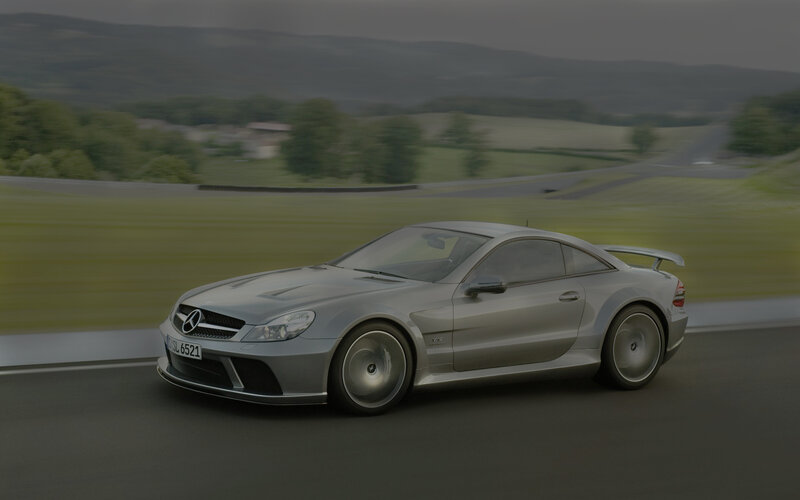 silver mercedes-benz sls amg