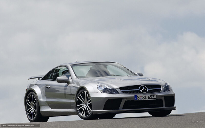 Silver Mercedes-benz Sls Amg — Dynamic