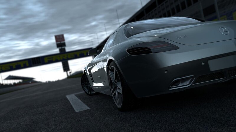 Silver Mercedes-benz Sls — Gray