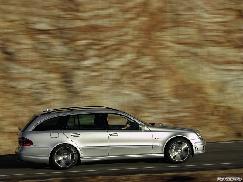 silver mercedes-benz station wagon