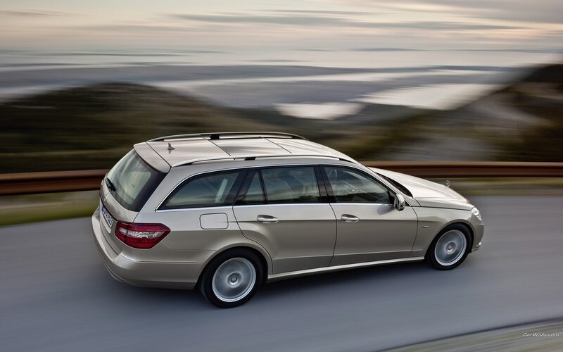 silver mercedes-benz station wagon
