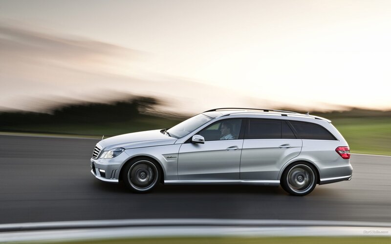 silver mercedes-benz station wagon