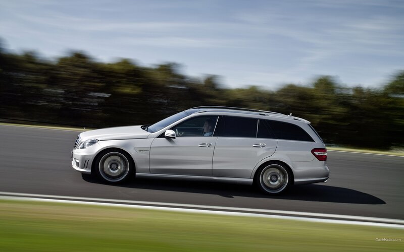 silver mercedes-benz station wagon