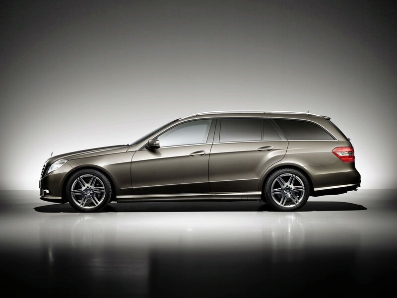 silver mercedes-benz station wagon