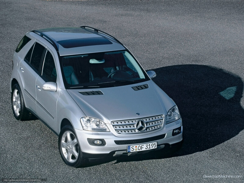 Silver Mercedes-benz Suv — Dramatic, Afternoon