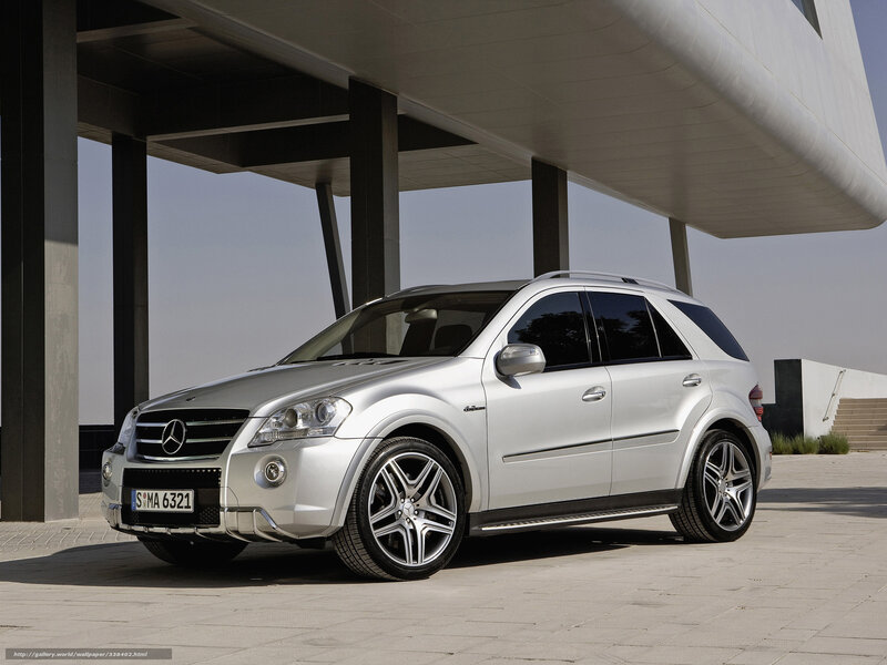 Silver Mercedes-benz Suv — Modern
