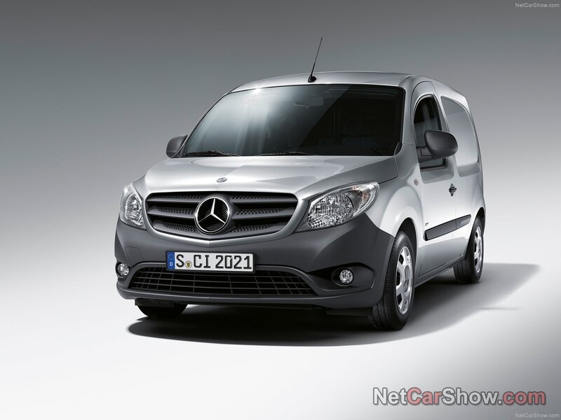 Silver Mercedes-benz Van