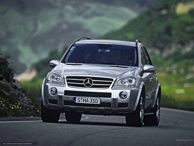 Silver Mercedes Suv — Dynamic