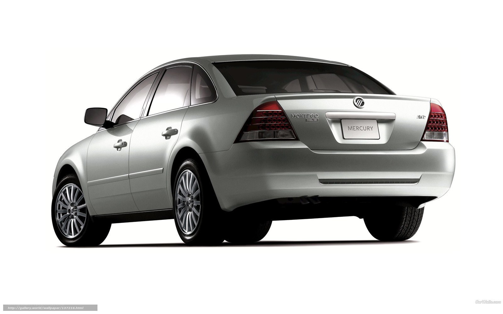 silver mercury montego sedan
