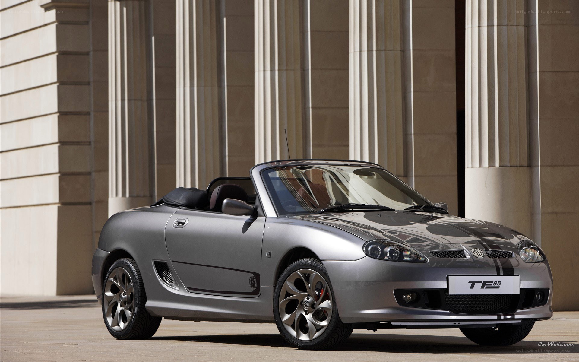 silver mg tf85 convertible