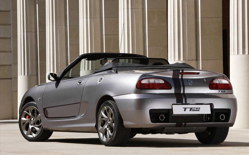 silver mg tf85 convertible