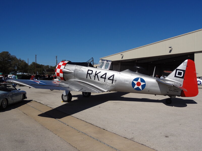 Silver Military Airplane — Clear, Afternoon