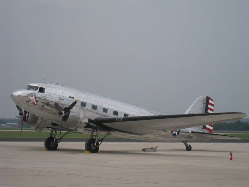 Silver Military Airplane — Gray, Calm, Afternoon