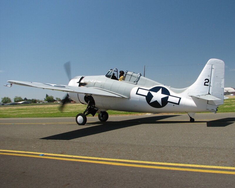 Silver Military Airplane — Gray, Calm