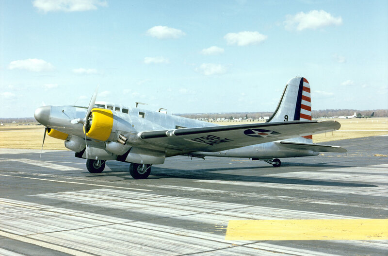 Silver Military Airplane