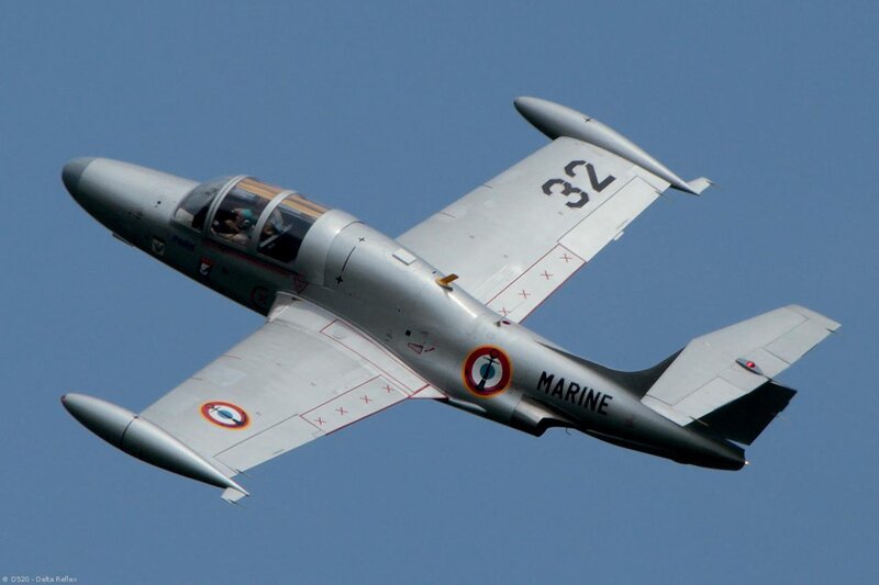 Silver Military Jet — Gray