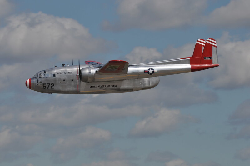 Silver Military Transport Plane — Gray