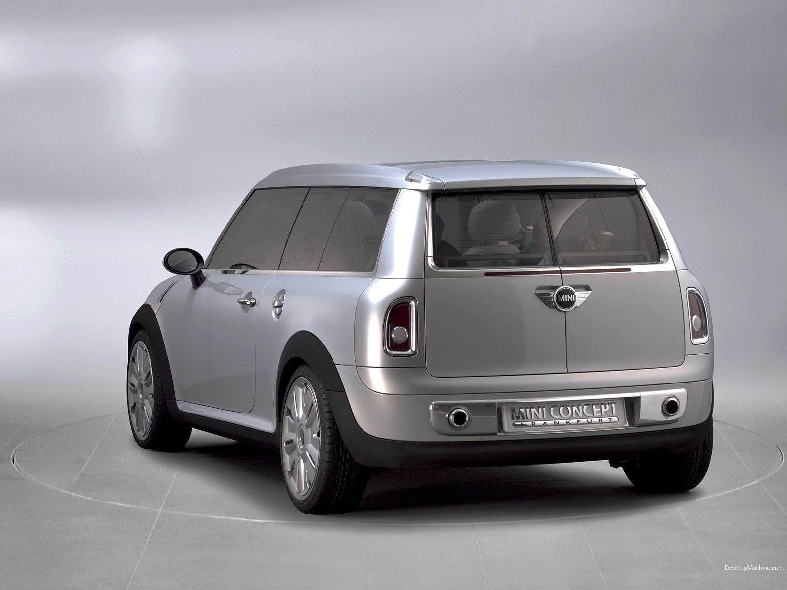 Silver MINI Concept car