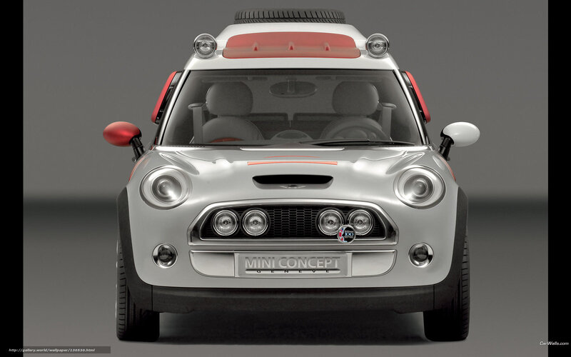 Silver Mini Concept Car — Neutral, 3d Render