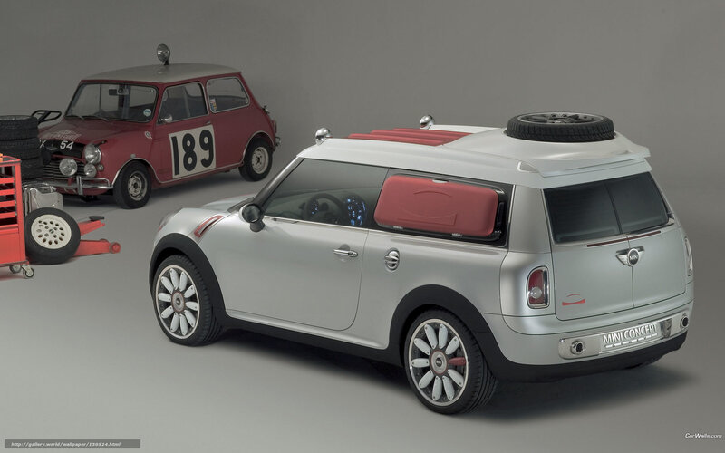 Silver Mini Concept Car — Neutral