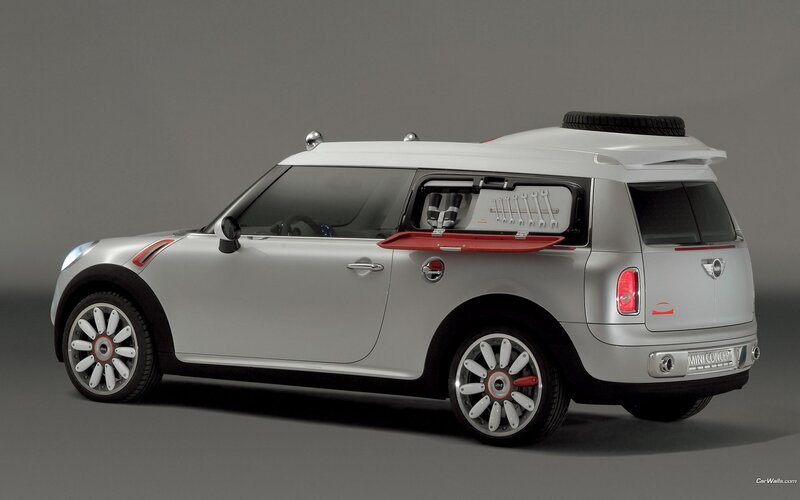 Silver Mini Cooper Concept — Neutral, Photograph, Car
